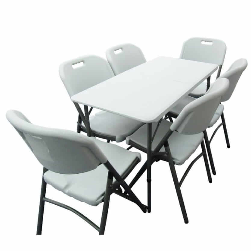 Fold up table set hot sale