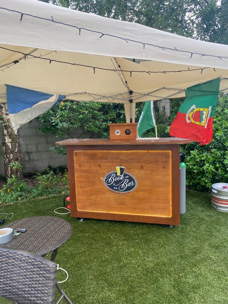 2 Tap Bar Unit Hire - including 2 x 50L Kegs