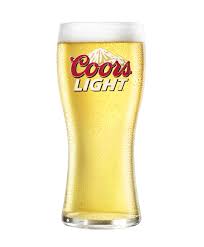 Coors Light Pint Glass Rental (25 Glasses)