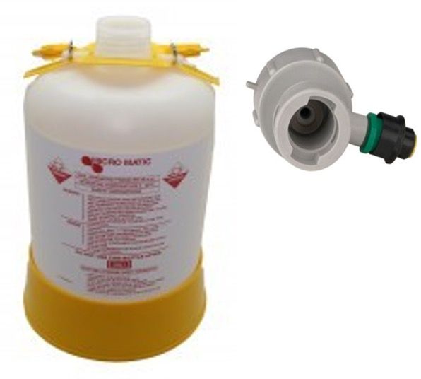 5L Beer Line Cleaning Wash Bottle - U Type Cleaning Cap