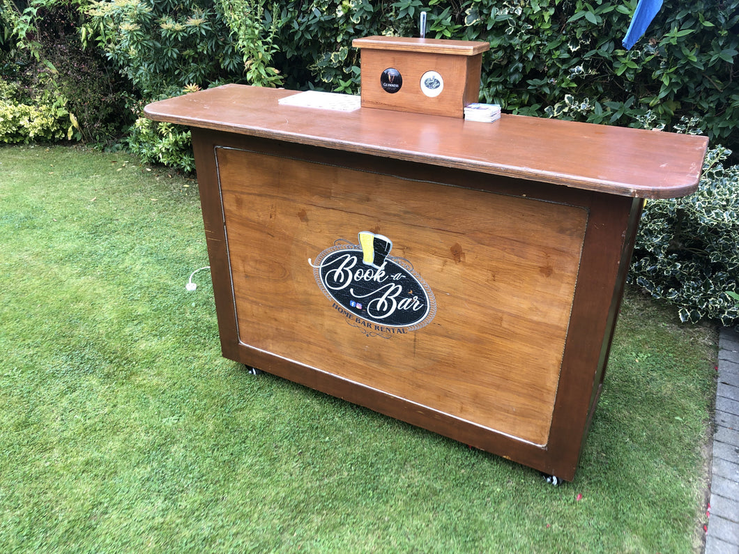 2 Tap Bar Unit Hire - including 1 x 50L & 1x 30L Keg